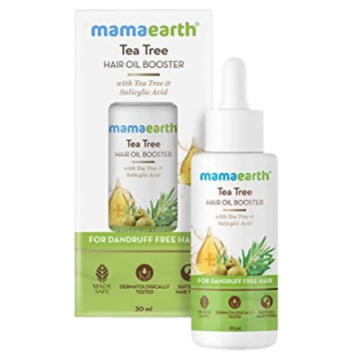 Mamaearth Tea Tree Hair Oil Booster For Dandruff Free Hair - spencerkart