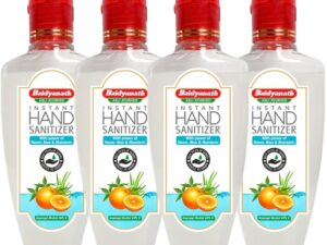 Baidyanath Instant Hand Sanitizer (Alcohol Based) (50ml, Pack of 4)
