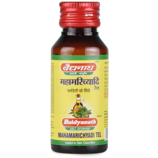 Baidyanath Mahamarichyadi Tail: 50ml Ayurvedic Oil for Natural Healing