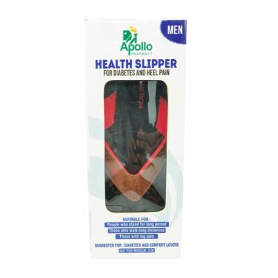 Diabetes & Heel Pain Health Slipper For Men, Size-9, 1 Pair