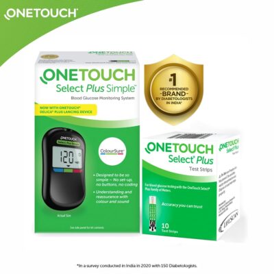 OneTouch Select Plus Glucometer - Trusted & Effortless Monitoring