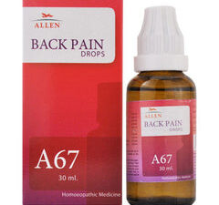 Allen A67 Back Pain Drops
