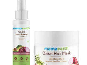 Mamaearth Onion Hair Serum & Onion Hair Mask