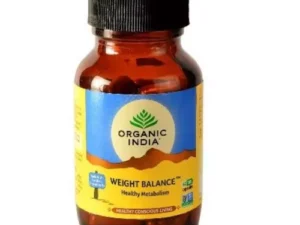 Organic India Weight Balance Capsules: 60caps for Natural Weight Management