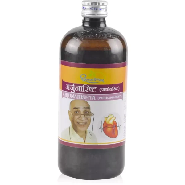 Dhootapapeshwar Arjunarishta 450ml Bottle