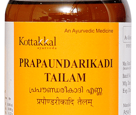 Kottakkal Ayurveda Prapaundarikadi Tailam