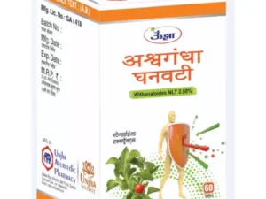 Unjha Ashwagandha Ghan Vati (60tab, Pack of 2)
