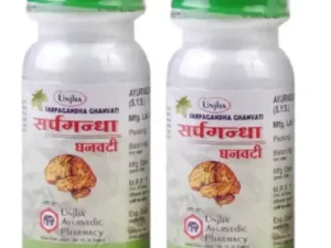 Unjha Sarpagandha Ghan Vati (40tab, Pack of 2)