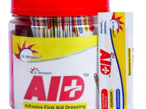 Dr. Morepen Waterproof Band-Aid Strips: Reliable First Aid Bandages for Kids and Adults
