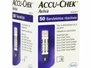 Accu-Chek Aviva 50 Test Strips (White)