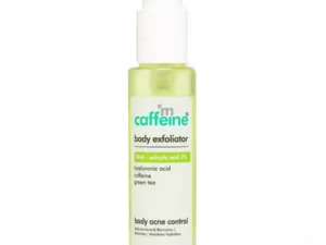 mCaffeine Body Exfoliator With Bha Salicylic Acid- 2% & Green Tea (110ml)