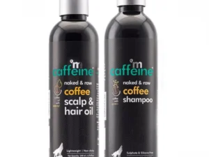 mCaffeine Must-Have Coffee Hair Care Kit (Hair Oil 200ml + Hair Shampoo 250ml) (1Pack)