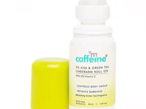 mCaffeine 5% Aha & Green Underarm Roll On (50ml)