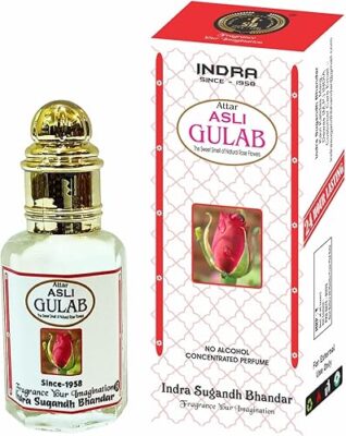 INDRA SUGANDH BHANDAR Asli Gulab Attar (12 ml)