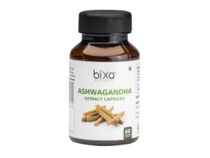 Bixa Botanical Ashwagandha Extract Veg Capsules 2.5% Withanolides