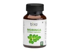 Bixa Botanical Moringa Extract Veg Capsules 1% Alkaloids