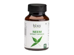 Bixa Botanical Neem Leaf Extract Veg Capsules 3% Bitters