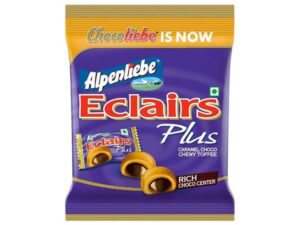 Alpenliebe Eclairs Plus Caramel Toffee Pack