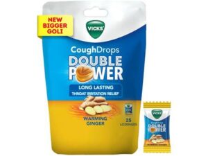 Vicks Cough Relief Tablets with Ginger Flavor ? 25 Count