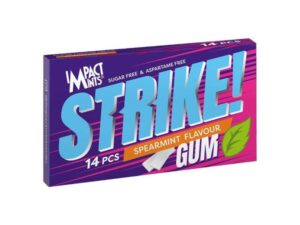 Impact Strike Spearmint Chewing Gum