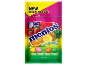 Mentos Rainbow Chewy Candy (Assorted) 40 Pcs