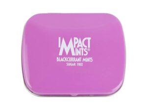 Impact Black Currant Mint Candy - Sugar Free