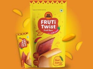 GO DESI Fruti Twist Fruit Bar (Real Aam)