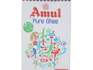 Amul Pure Ghee – 500ml (16.9 fl oz) | Authentic Desi Cow Ghee