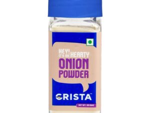 CRISTA Hearty Onion Powder – 50 g (1.76 oz) | Farm Fresh, No Preservatives