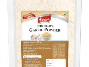 Desire Dehydrated Garlic Powder – 500 g (17.6 oz) | Pure, No Additives – Essential for Flavorful Cooking