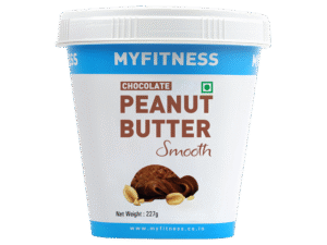 MyFitness High Protein Chocolate Peanut Butter Smooth Spread 227g ? Creamy Chocolate Fitness Spread