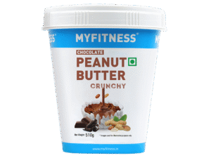 MyFitness High Protein Chocolate Crunchy Peanut Butter Spread ? Delicious Protein-Rich Crunchy Spread