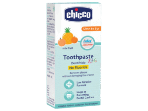 Chicco Kids Toothpaste (Mix Fruit Flavor, 1 - 6 Years)