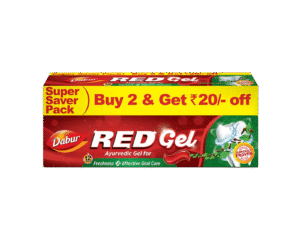 Dabur Red Gel Toothpaste for effective Oral Care