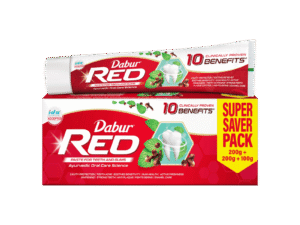 Dabur Red Herbal Toothpaste - Family Saver Pack