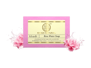 Khadi Natural Rosewater Handmade Soap