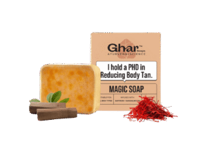 Ghar Soaps Sandalwood & Saffron Soap