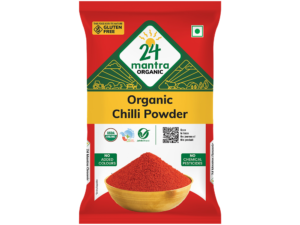 24 Mantra Organic Red Chilli Powder