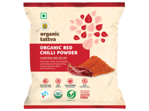 Organic Tattva Red Organic Chilli Powder