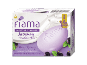 Fiama Japanese Hokkaido Milk & Acai Berry Soap