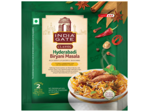 India Gate Classic Hyderabadi Biryani Masala with Gravy & Seasoning