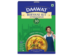 Daawat Hyderabadi Biryani Kit (Extra Long Grain)