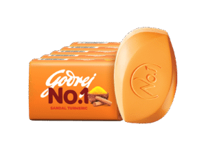 Godrej No.1 Sandal & Turmeric Bathing Soap